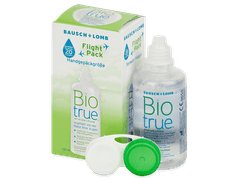 Biotrue Flight Pack-piilolinssineste 100 ml 