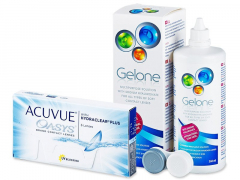 Acuvue Oasys (6 kpl) + Gelone 360 ml