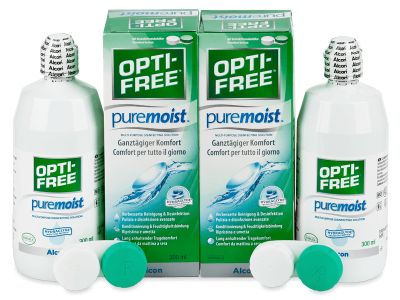OPTI-FREE PureMoist -piilolinssineste 2 x 300 ml 