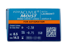 1 Day Acuvue Moist for Astigmatism (30 kpl)